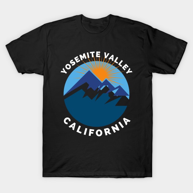 Yosemite Valley Ski Snowboard Mountain California Yosemite - Yosemite Valley California - Travel T-Shirt by Famgift